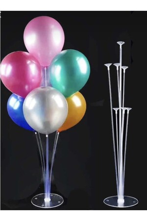 Balon Süsleme Standı 7 Çubuklu Set - 5