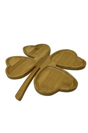 Bambu Clover Kahvaltılık- Çerezlik 26*26*1,2cm MGSS9864645 - 5