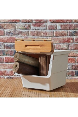 Bambu Tekli Organizer - 33 lt ( 1 ADET ) 06APK040 - 2