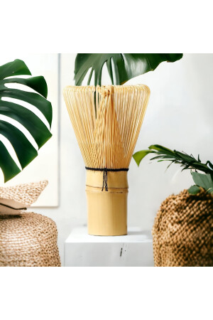 Bambu Whisk - Bambu Scoop ( Çayı Için El Yapımı Bambu Karıştırıcı Ve Bambu Kaşık) bambuwhiksvescoop - 7