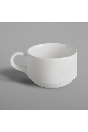 Bankett-Teetasse aus Porzellan, 230 cm³, 12er-Set - 1