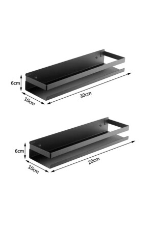 Banyo Köşe Rafları, 20-30 Cm, Mutfak Duvar Rafı ttv-2 - 9