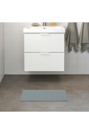 Banyo Tuvalet Paspası Ev Içi Kullanım Desensiz 40x60cm 02856 - 5