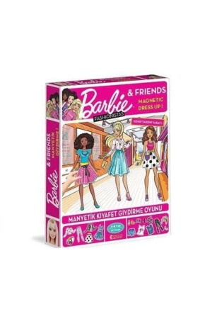 Barbie And Friends Fashion Magnetic Dress Up Game Kostüme 62 Teile 154851s - 3