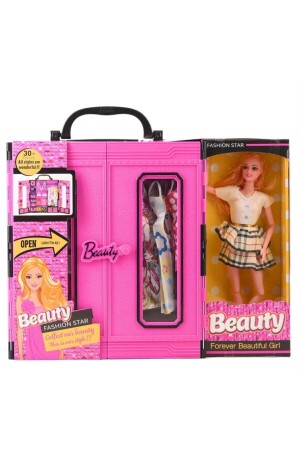 Barbie-Garderobe mit Infinite Motion Doll – Kleidergarderobe mit Tasche - 3