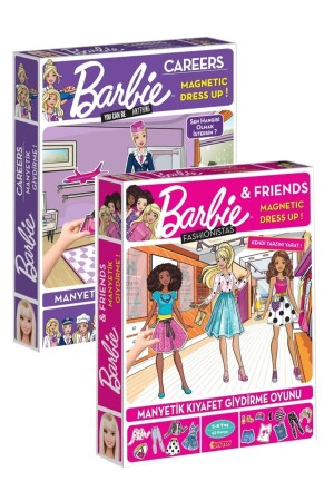 Barbie Magnetic Dress Up und Barbie Diytoy Magnetic Dress Up Spiel, lizenziert von DTBMKG - 3