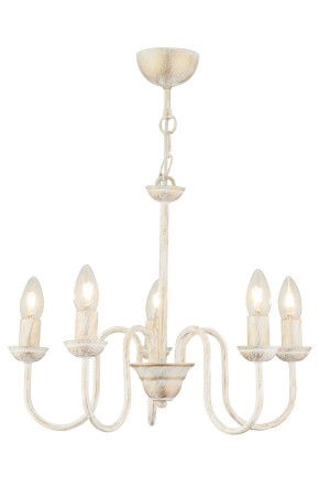 Barceto 5-Lite White Sports Moderne Pendelleuchte Küche Wohnzimmer Kronleuchter 3829-05-WH - 5