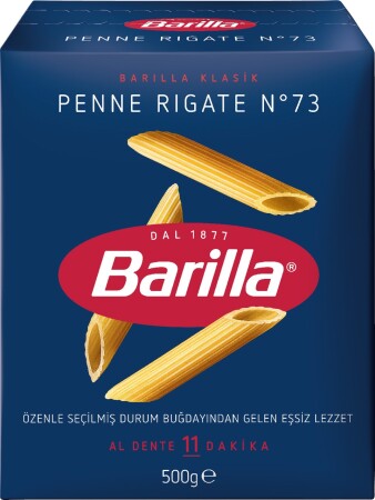 BARILLA PENNE RIGATE 500 GR - 1