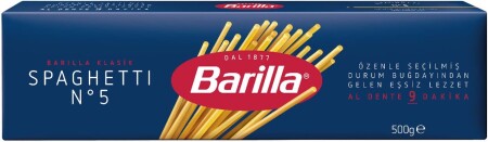 BARILLA SPAGHETTI 500 GR - 1