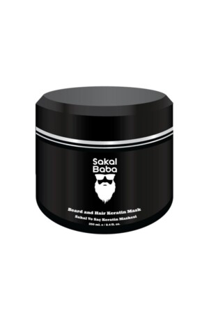 Bart- und Haar-Keratin-Maske - 3