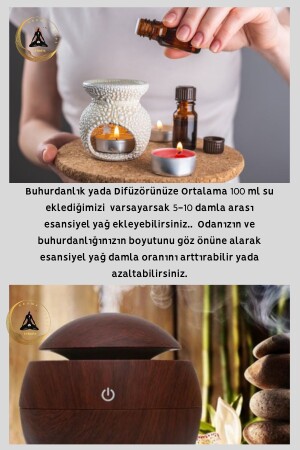 Başlangıç Seti 10 Adet - Saf Esansiyel Yağ - Oda Ve Ortam Kokusu - Aromatik Uçucu Yağ 10x10ml - 4