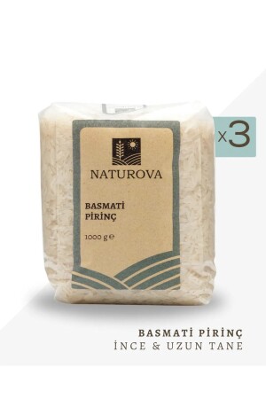 Basmati Pirinç 1 Kg X 3 Adet - 1