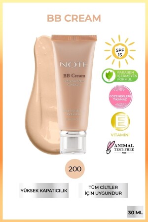 Bb Cream 200 Soft Ivory Natural Concealer mit feuchtigkeitsspendender Wirkung SPF 15 Bb Cream - 1