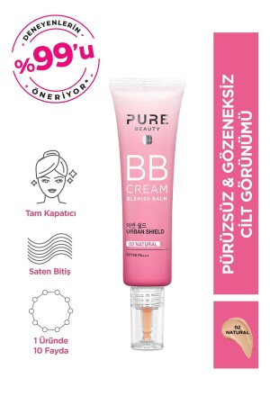 BB Cream Spf50 Pa+++ Natürlich 30 ml - 1