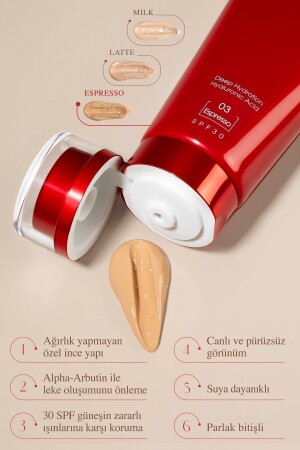 Bb Krem Bebeksi Espresso 03 Spf 30 (50ML) - 5