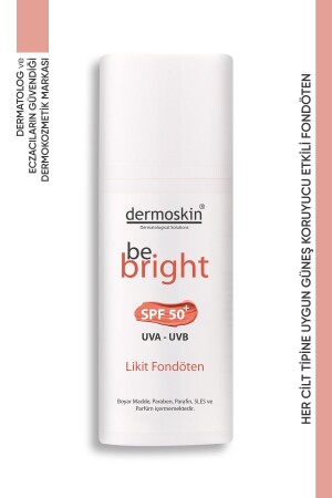 Be Bright SPF50+ Liquid Foundation Medium 33 ml 8697796000844 - 2