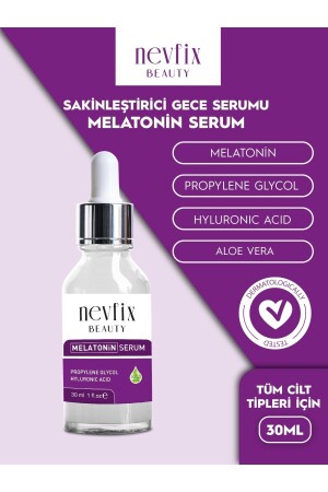 Beauty Melatonin Nachtserum 30 ml Das erste und einzige in der Türkei NevixBeautyMelatoninserum - 5