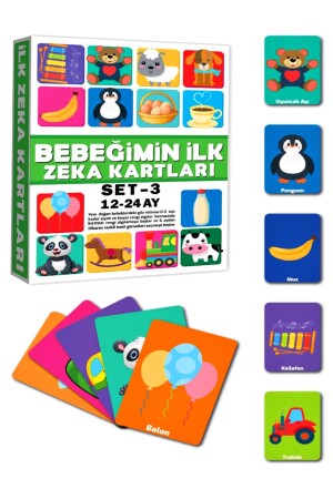 Bebeğimin Ilk Zeka Kartları Set-3 - 12-24 Ay - 4