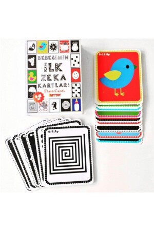 Bebeğimin Ilk Zeka Kartları Ve Diy-toy Flash Cards Ilk 50 Sözcük 2' Li Set 2 Lİ SET - 4