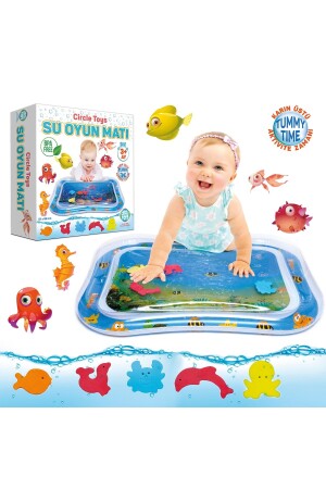 Bebek Su Oyun Matı Tummy Time Karın Üstü Aktivite Zamanı CRCL-116-1 - 2