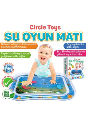 Bebek Su Oyun Matı Tummy Time Karın Üstü Aktivite Zamanı CRCL-116-1 - 6