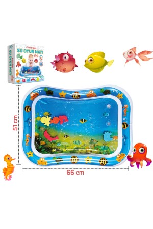 Bebek Su Oyun Matı Tummy Time Karın Üstü Aktivite Zamanı CRCL-116-1 - 8