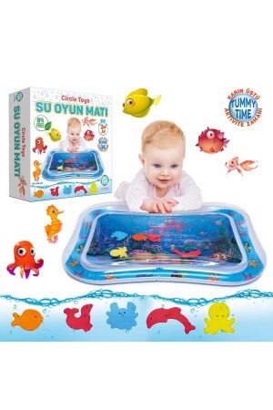 Bebek Su Oyun Matı Tummy Time Karın Üstü Aktivite Zamanı Crclmat - 2