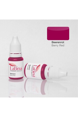 Beerenrot - Mulberry Red Cherry Permanent Make-up Lippenpigmentierung Konturfarbe 10 ml - 2