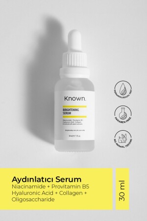 Bekanntes aufhellendes und Anti-Makel-Serum 30 ml (Seefarn-Niacinamid-Provitamin B5-Hyaluronsäure KNW01 - 2