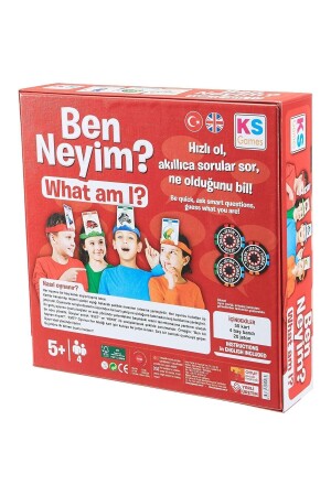 Ben Neyim What Am I Yerli Üretim Bil Bakalım Kim Oyunu TYC00769756080 - 4