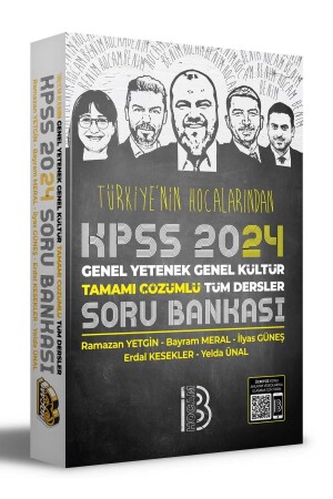 Benim Hocam 2024 Kpss Türkiye Nin Hocalarından Gy-gk Tamamı Çözümlü Tüm Dersler Soru Bankası - 2