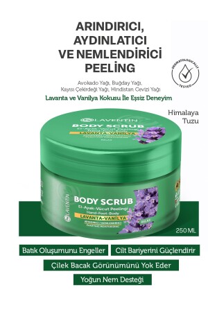 Besleyici, Arındırıcı Ve Nemlendirici Vücut Peelingi Lavanta - Vanilya 250ml (relax) Relax Lavanta Vanilya - 2