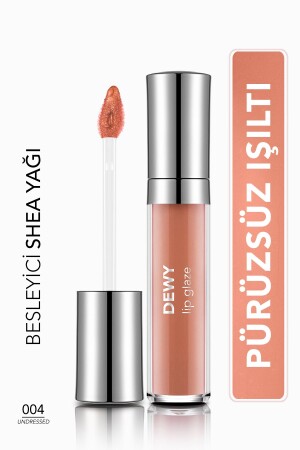 Besleyici Dudak Parlatıcısı - Dewy Lip Glaze - 004 Undressed-8682536068079 - 2