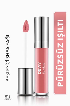 Besleyici Dudak Parlatıcısı - Dewy Lip Glaze - 013 Pink Glory-8682536068253 - 1