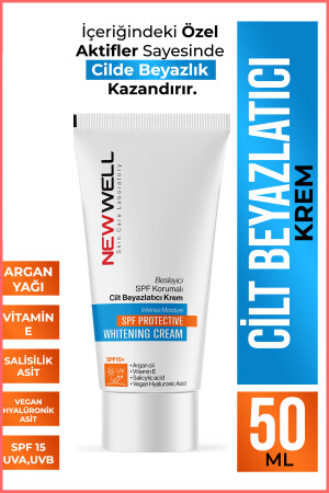 Besleyici SPF Korumalı Cilt Beyazlatıcı Krem 50ML - 3