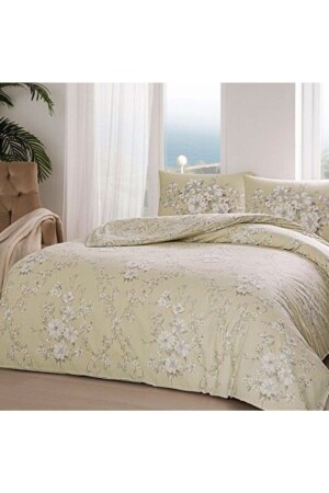 Bettbezug-Set Lily Beige Single 3465-152 - 2