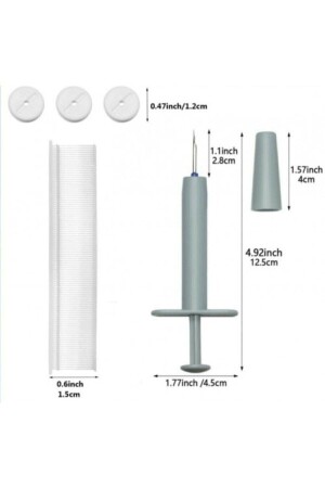 Bettbezug und Bettlakenhalter, Stabilisatornadel, 40 Knöpfe (PUL) und 400 Fäden, Set-Produkt - 7