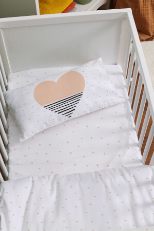 Bettbezüge-Set für die Mutterseite zum Schlafen im Kinderbett – Pure Baby ETAYBBNTPB003 - 4