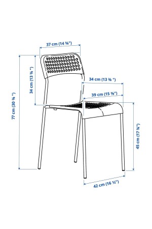 beyaz 4 sandalyeli mutfak masası takımı 75cmx125cm akdenizshop - 7