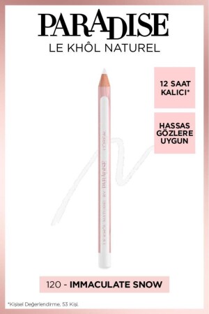 Beyaz Göz Kalemi - L'oréal Paris Paradise Le Khol Göz Kalemi 120 Immaculate Snow - 2