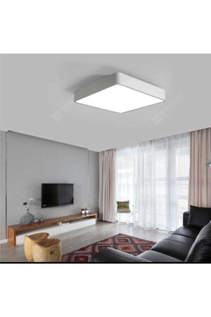 Beyaz Ledli 24 Watt Sıva Üstü Led Panel Kare Tavan Armatürü 6500k Beyaz Işık ARMTR-778 - 5