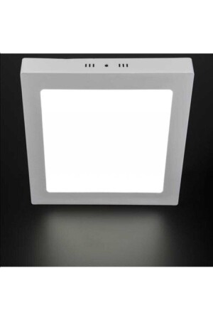 Beyaz Ledli 24 Watt Sıva Üstü Led Panel Kare Tavan Armatürü 6500k Beyaz Işık ARMTR-778 - 6