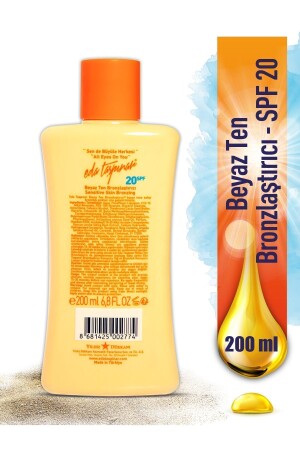 Beyaz Ten Bronzlaştırıcı Spf 20 Krem (losyon) - 200 Ml - 4