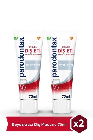 Beyazlatıcı Diş Macunu 75ml x 2 Adet - 2