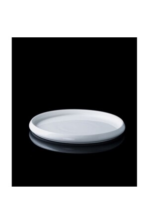 Bianco Perla Porselen 26,8x2,5 Cm Yuvarlak Tabak Sct-21-0219 ACR-000403 - 3