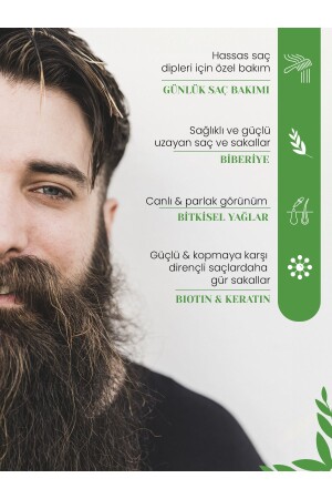 Biberiye Yağı Ve Doğal Yağlar Içeren Güçlendirici Formül- Biotin Ve Keratin Özlü Saç Bakımı 30 ml - 7