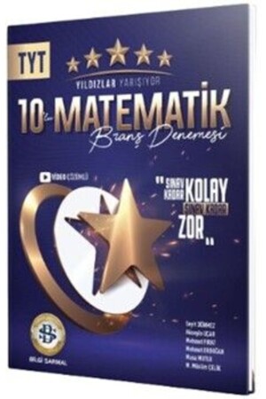 Bilgi Sarmal TYT Matematik Yıldızlar Yarışıyor 10 Lu Branş Denemesi - 2