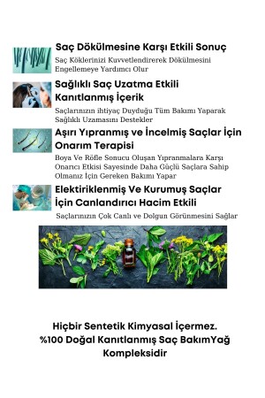 Bilimsel Saç Bakım Yağ Kompleksi 2'li Set - 6