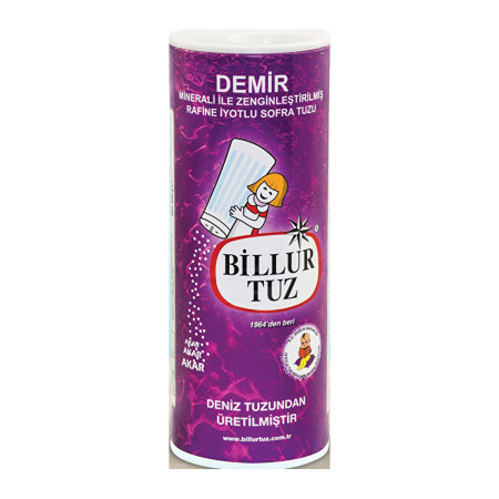 BILLUR TUZ DEMIR MINERAL 500GR - 1