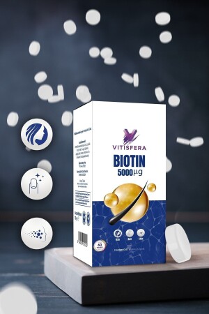 Biotin 5000 µg 60 Tabletten - 4